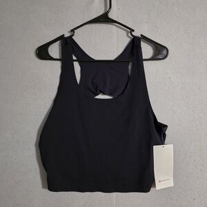 NWT Lululemon Womens Black Fast & Free Light Tank Top LW1FJOS Size XL